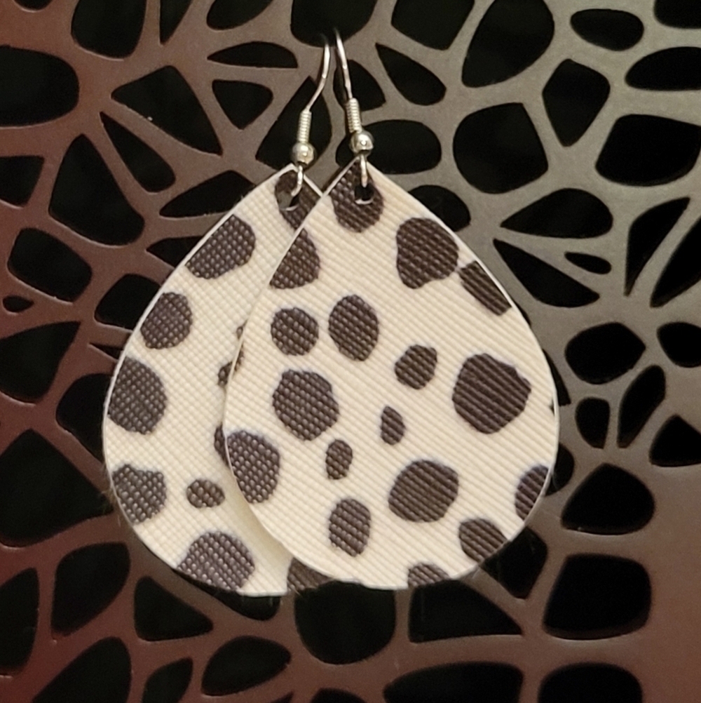 Dalmatian Earrings